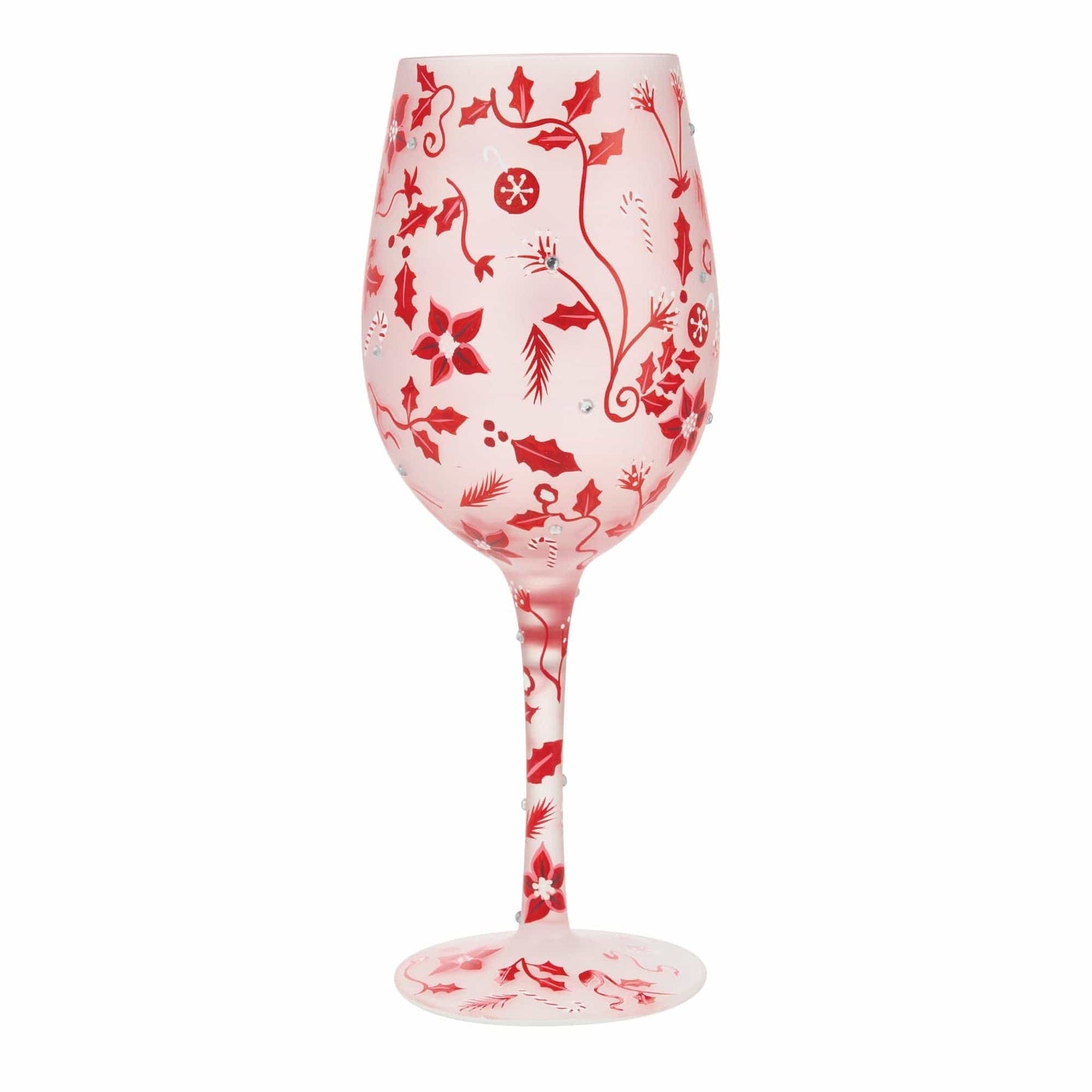 Lolita Ruby Holiday Chinoiserie Wine Glass