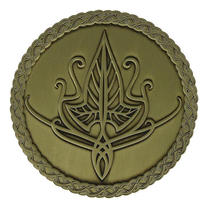 Lord Of The Rings Elven Medallion Coin