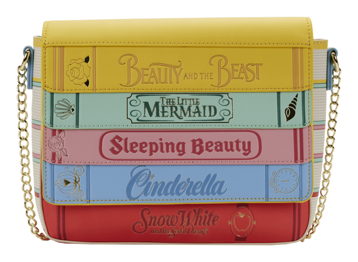 Loungefly Disney Princess Books Classic Crossbody Bag