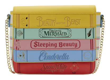 Loungefly Disney Princess Books Classic Crossbody Bag