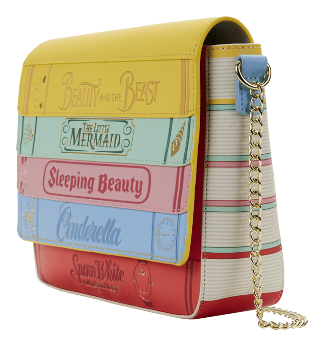 Loungefly Disney Princess Books Classic Crossbody Bag