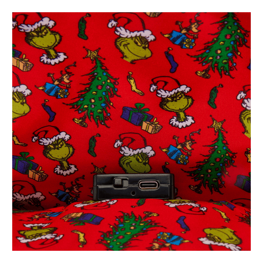 Loungefly Dr.Suess Grinch Holiday Mini Backpack