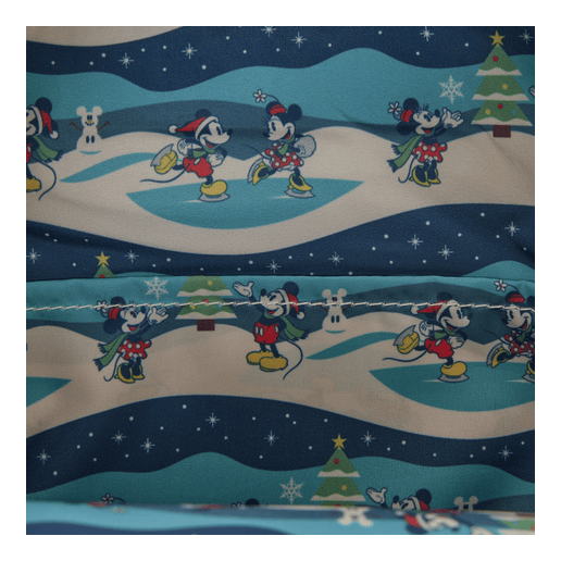 Loungefly Mickey & Minnie Holiday Mini Backpack