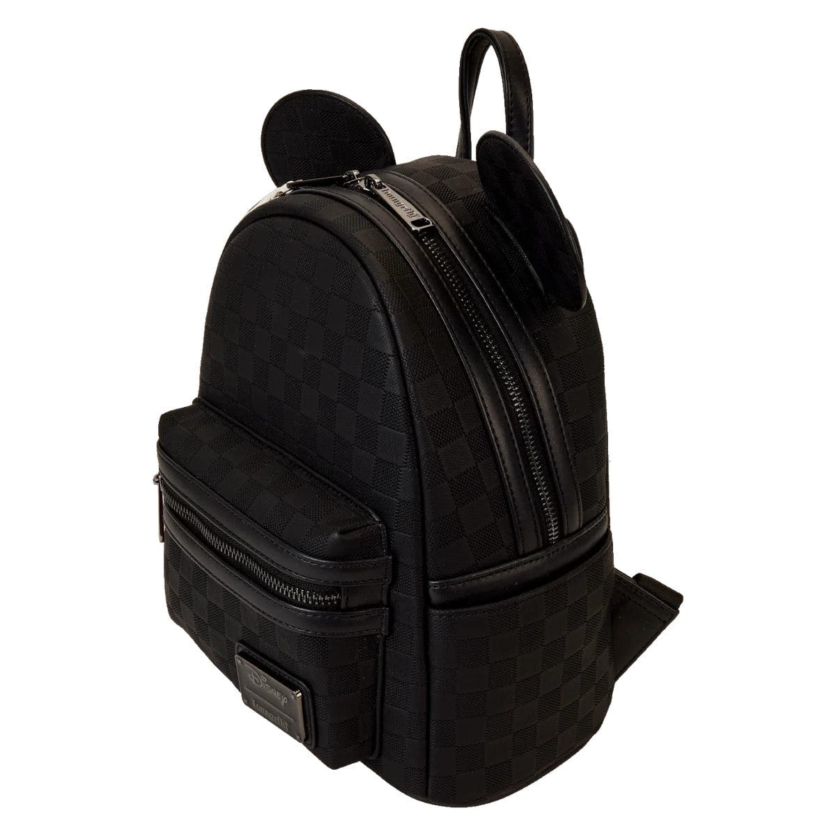 Loungefly Mickey Mouse Black Checked Disney Mini Backpack