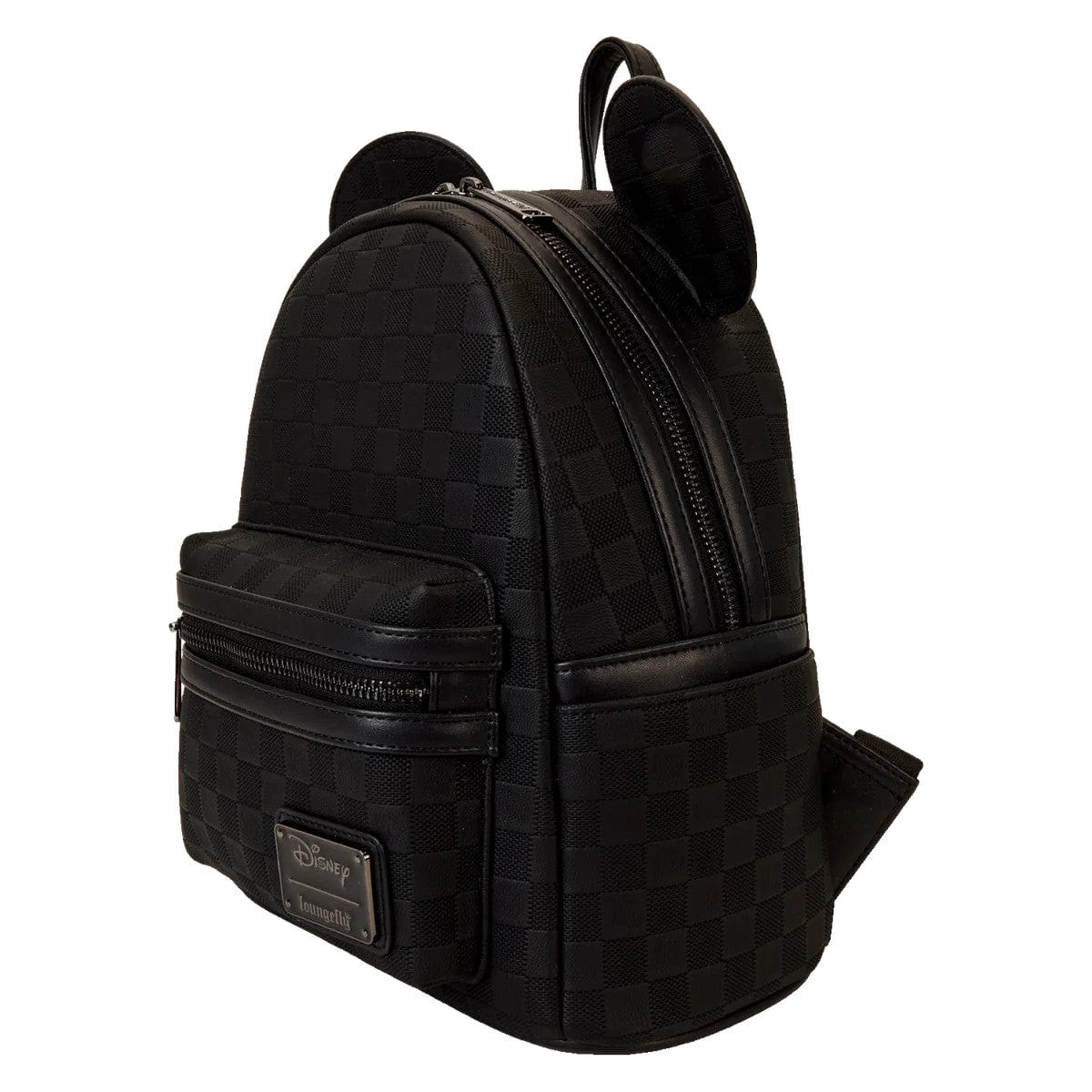 Loungefly Mickey Mouse Black Checked Disney Mini Backpack