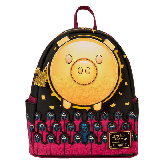 Loungefly Piggy Bank Squid Game Mini Backpack