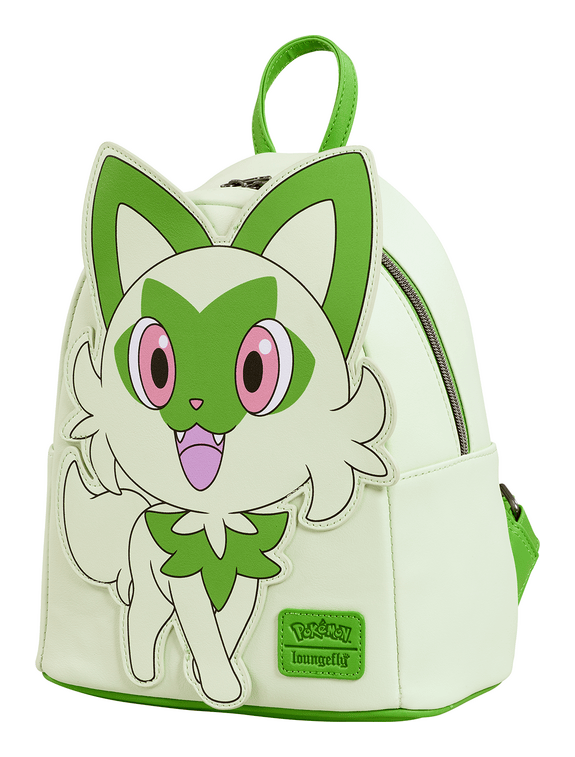 Loungefly Pokemon Sprigatito Figural Mini Backpack
