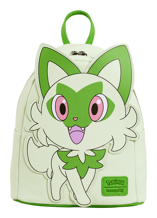 Loungefly Pokemon Sprigatito Figural Mini Backpack