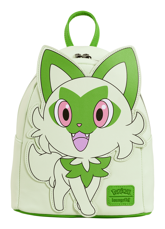 Loungefly Pokemon Sprigatito Figural Mini Backpack