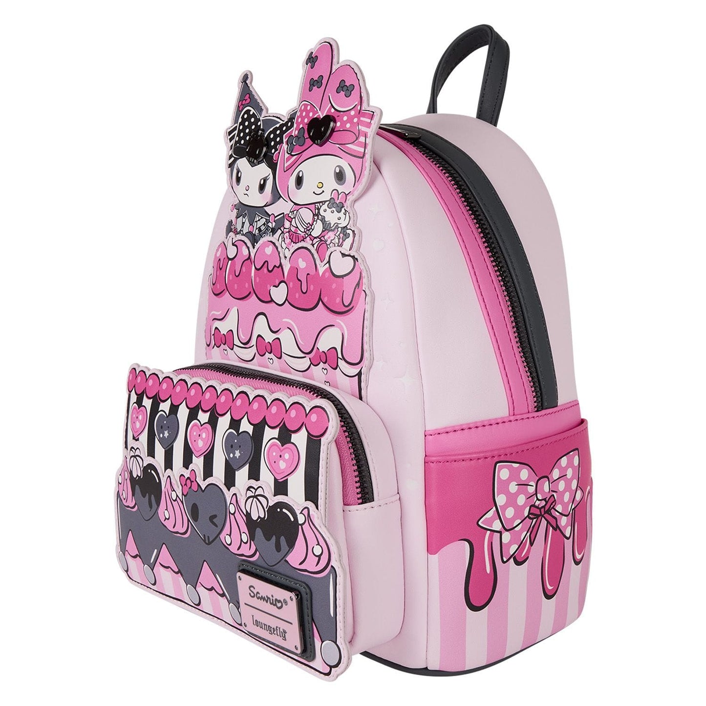 Loungefly Sanrio Melody Kuromi Mini Backpack