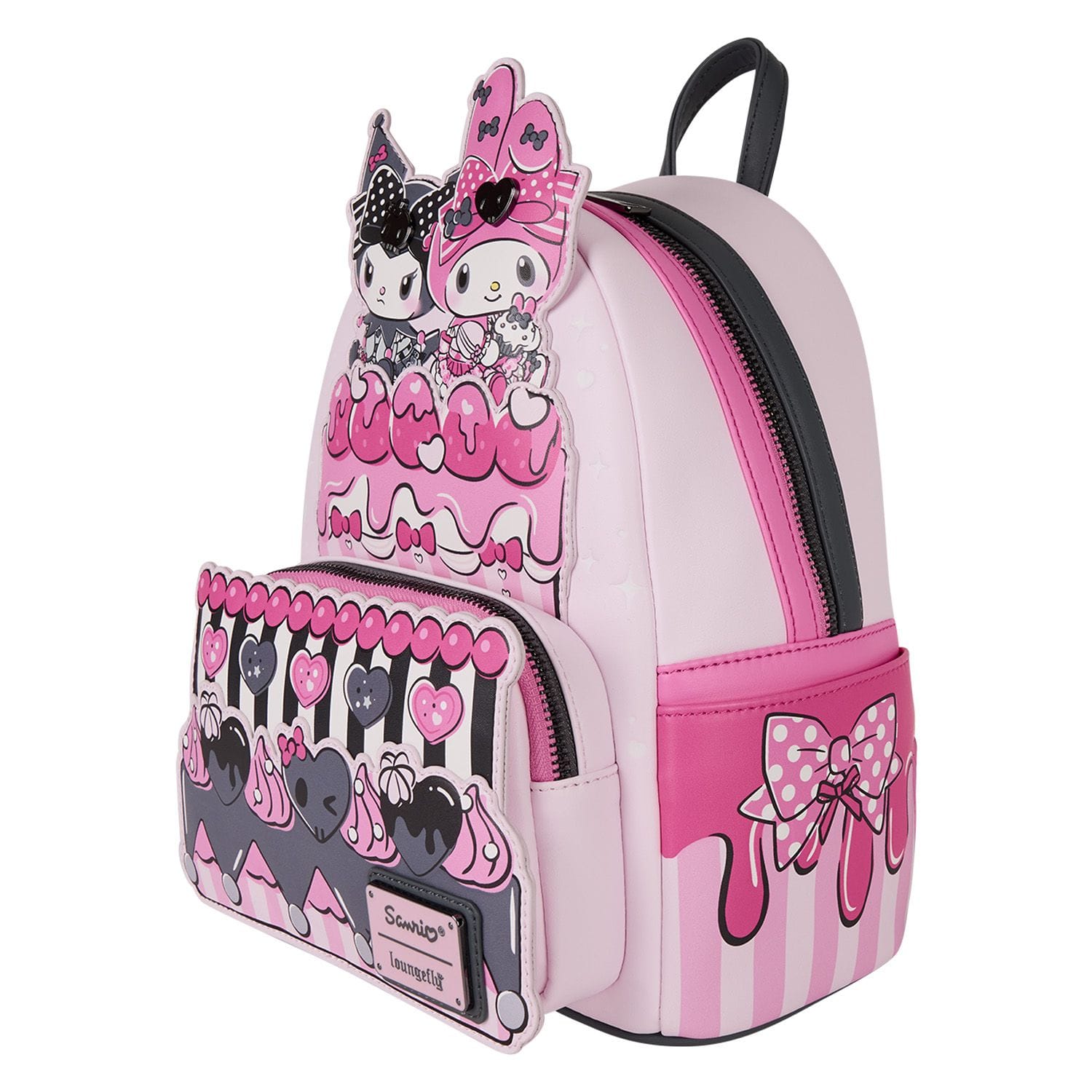 Loungefly Sanrio Melody Kuromi Mini Backpack