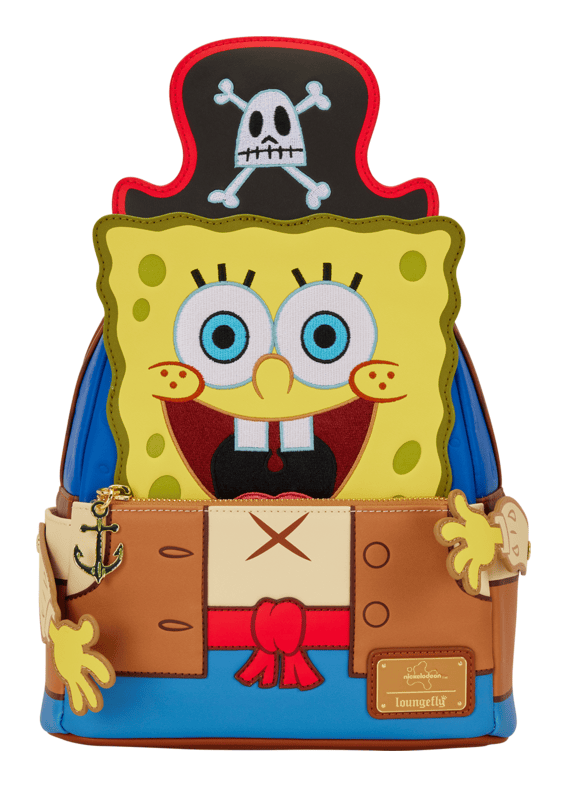 Loungefly Spongebob Squarepants Pirate Mini Backpack