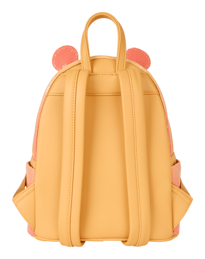 Loungefly Winnie Pooh Glitter Sequin Mini Backpack