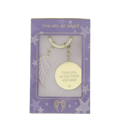 Love You To The Moon And Back Key Chain ANGK015