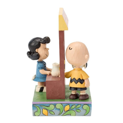 Lucy Lemonade Stand Figurine Peanuts by Jim Shore
