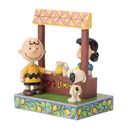 Lucy Lemonade Stand Figurine Peanuts by Jim Shore