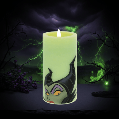 Maleficent Green LED Candle by Disney Home Fragrance