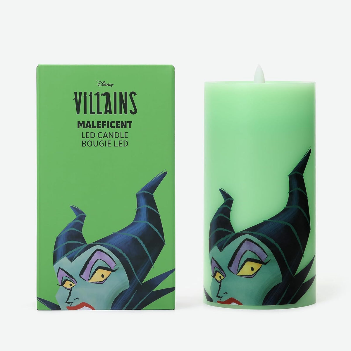Maleficent Green LED Candle by Disney Home Fragrance