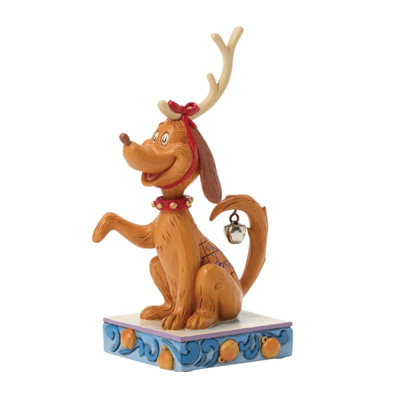 Max with Bell on Tail  Figurine By Jim Shore 6018952