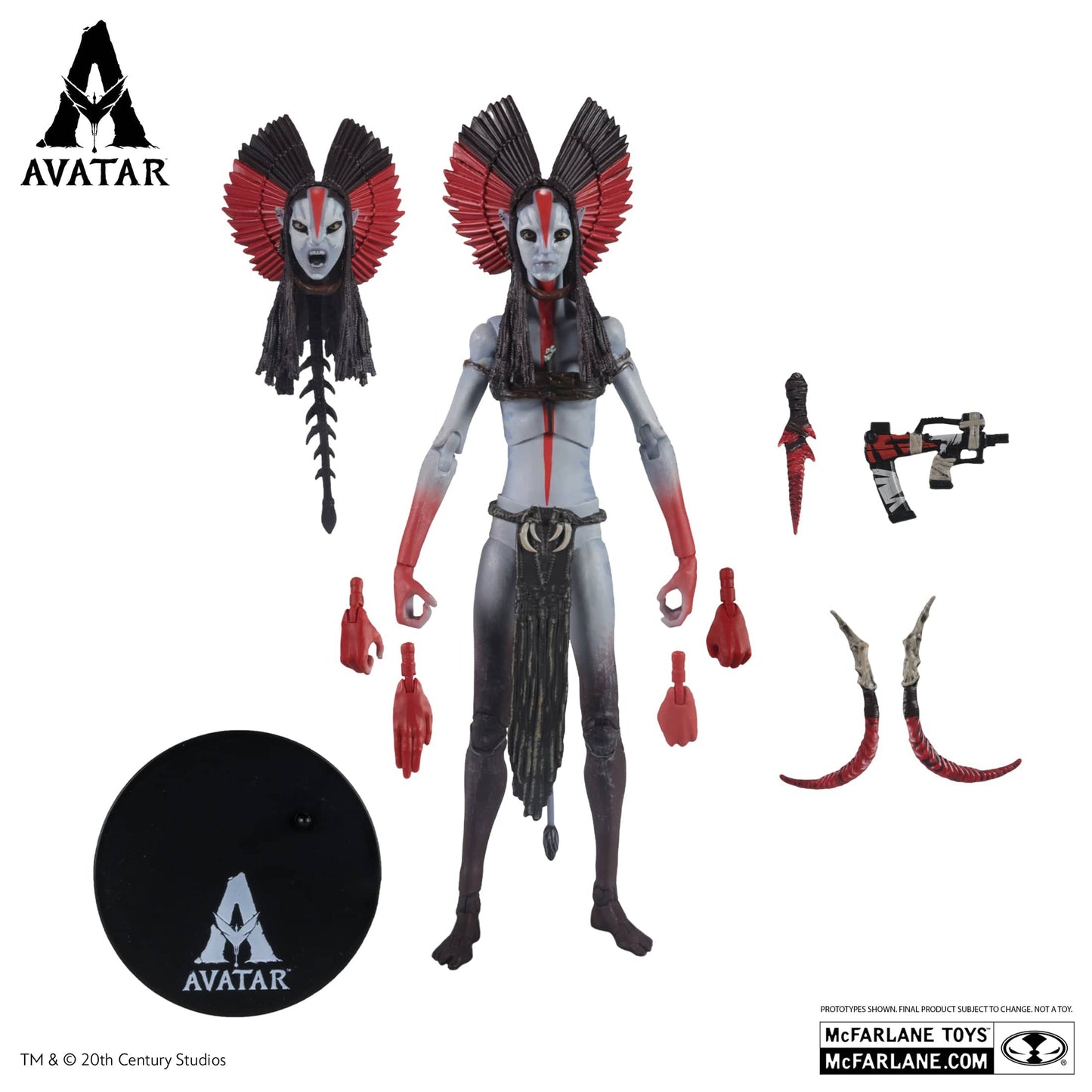 McFarklane Toys Avatar Varang Mangkwan Leader Avatar Fire & Ash