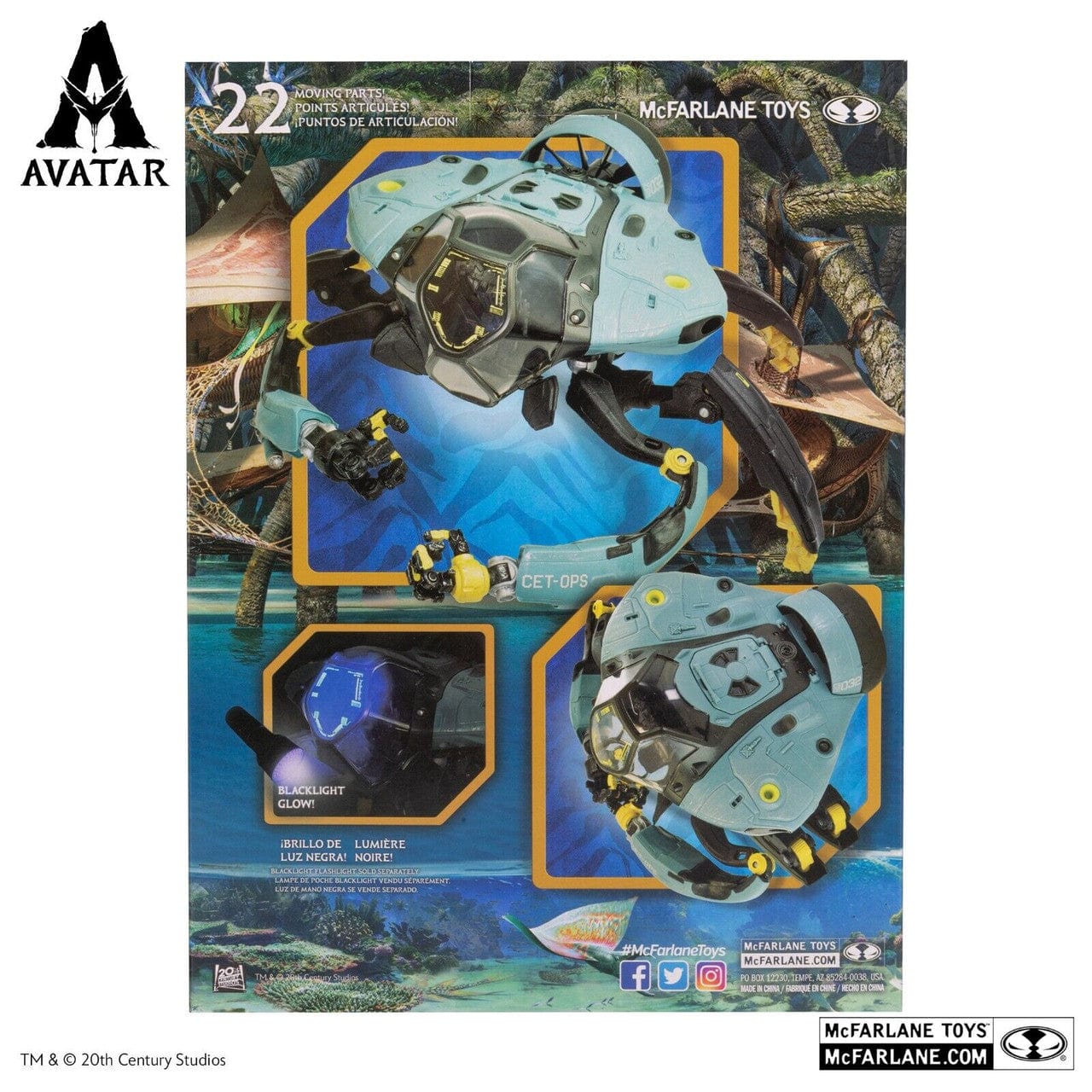 McFarlane Toys Avatar CET-OPS Crabsuit Mega-figure