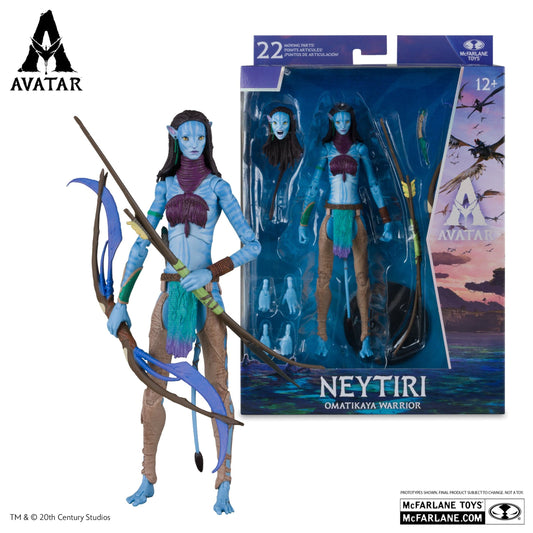 McFarlane Toys Avatar Neytiri Omatikaya Warrior Avatar Fire & Ash
