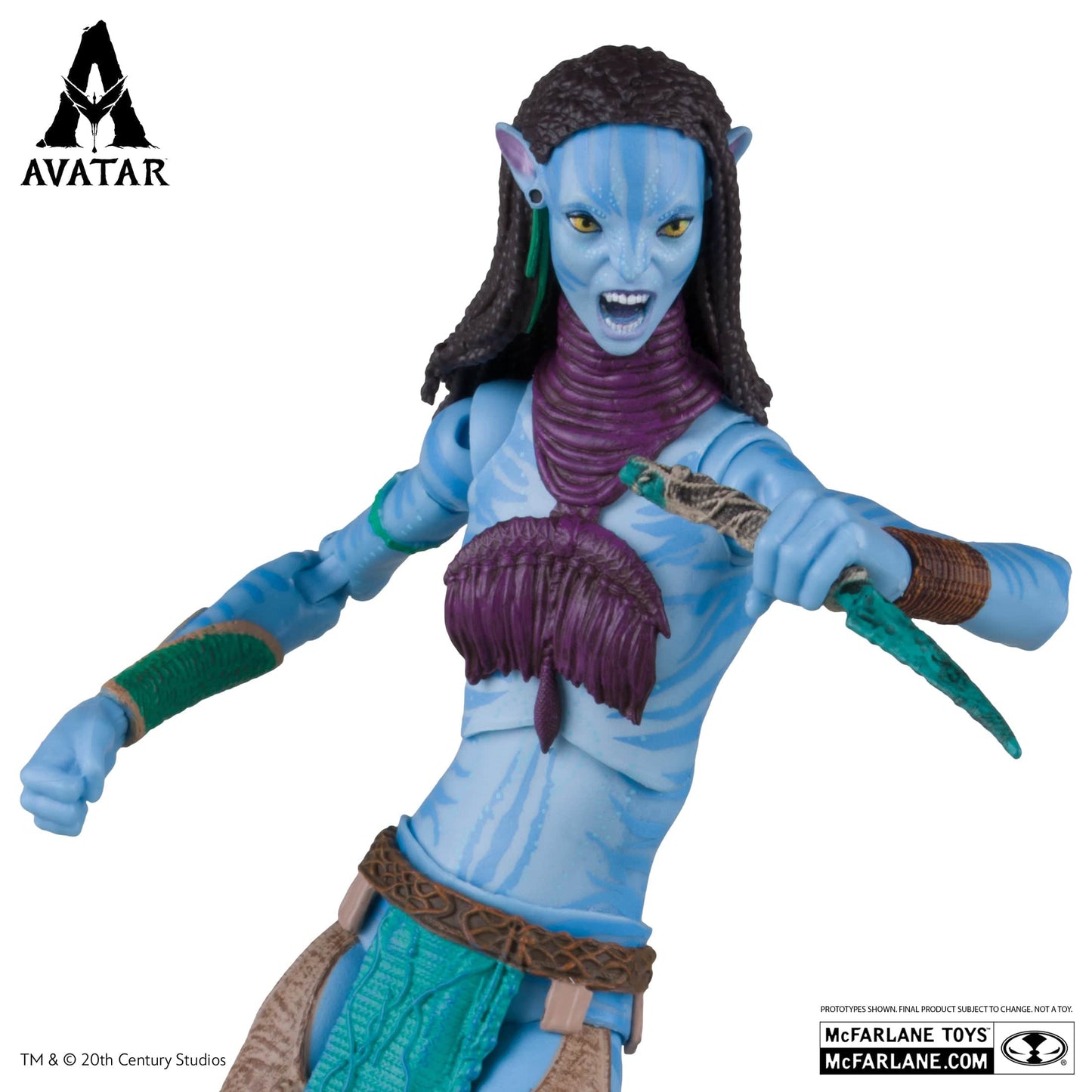 McFarlane Toys Avatar Neytiri Omatikaya Warrior Avatar Fire & Ash
