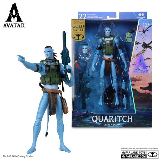 McFarlane Toys Avatar Quaritch Ash Recom Avatar Fire & Ash