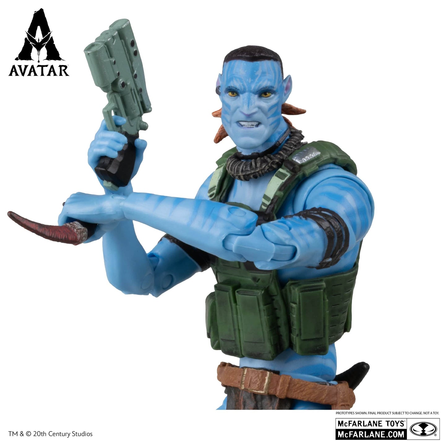 McFarlane Toys Avatar Quaritch Ash Recom Avatar Fire & Ash