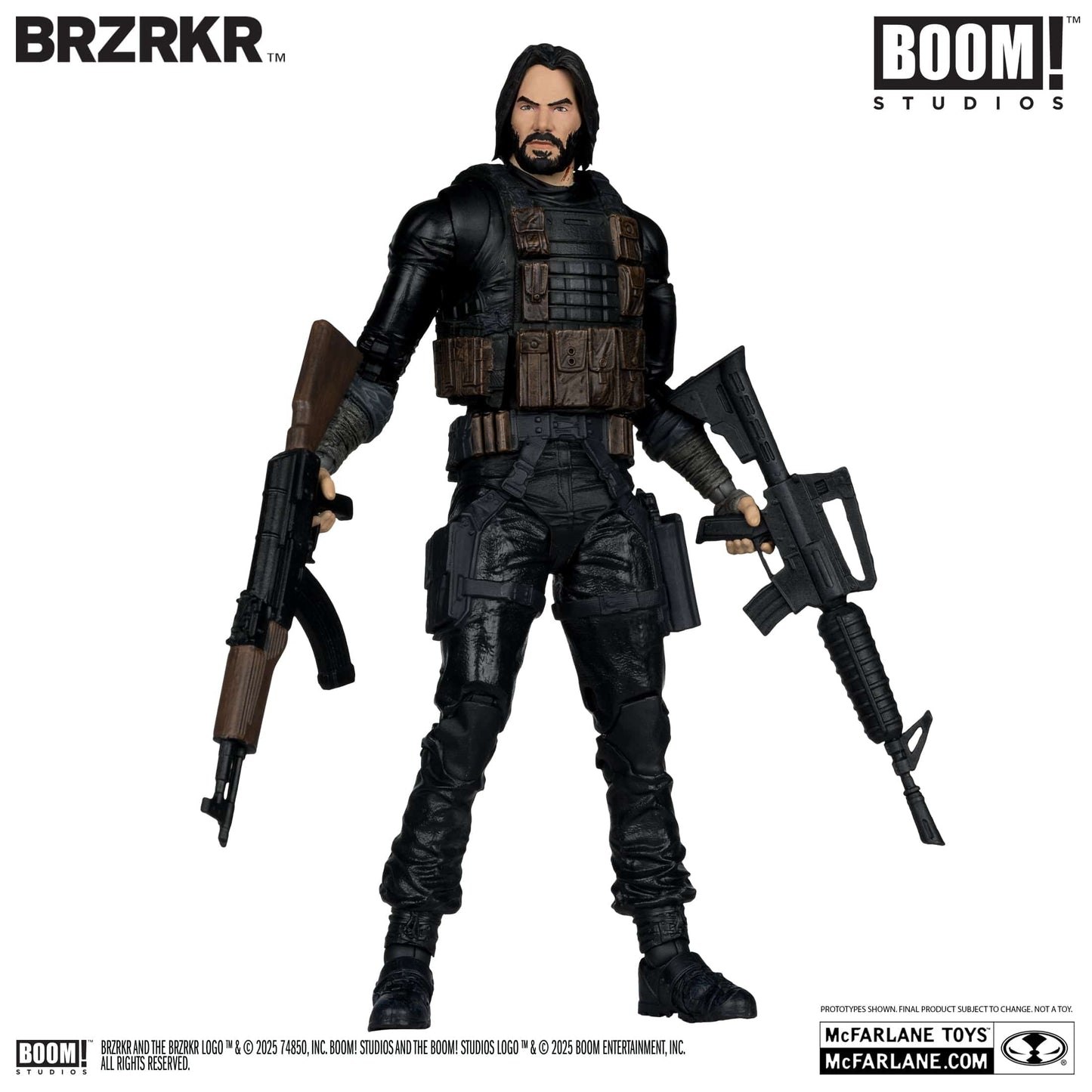 McFarlane Toys BRZRKR B Created by Keanu Reeves