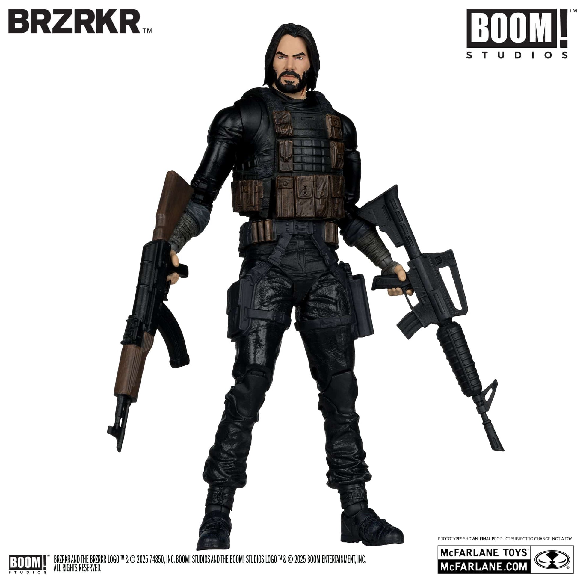 McFarlane Toys BRZRKR B Created by Keanu Reeves