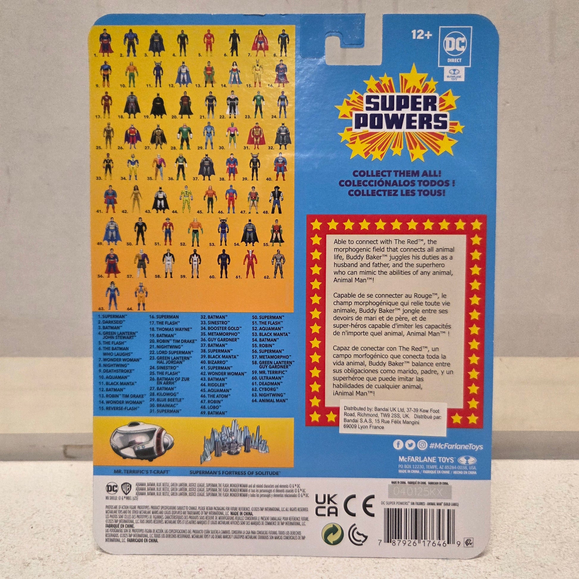 McFarlane Toys DC Direct Animal Man Super Powers