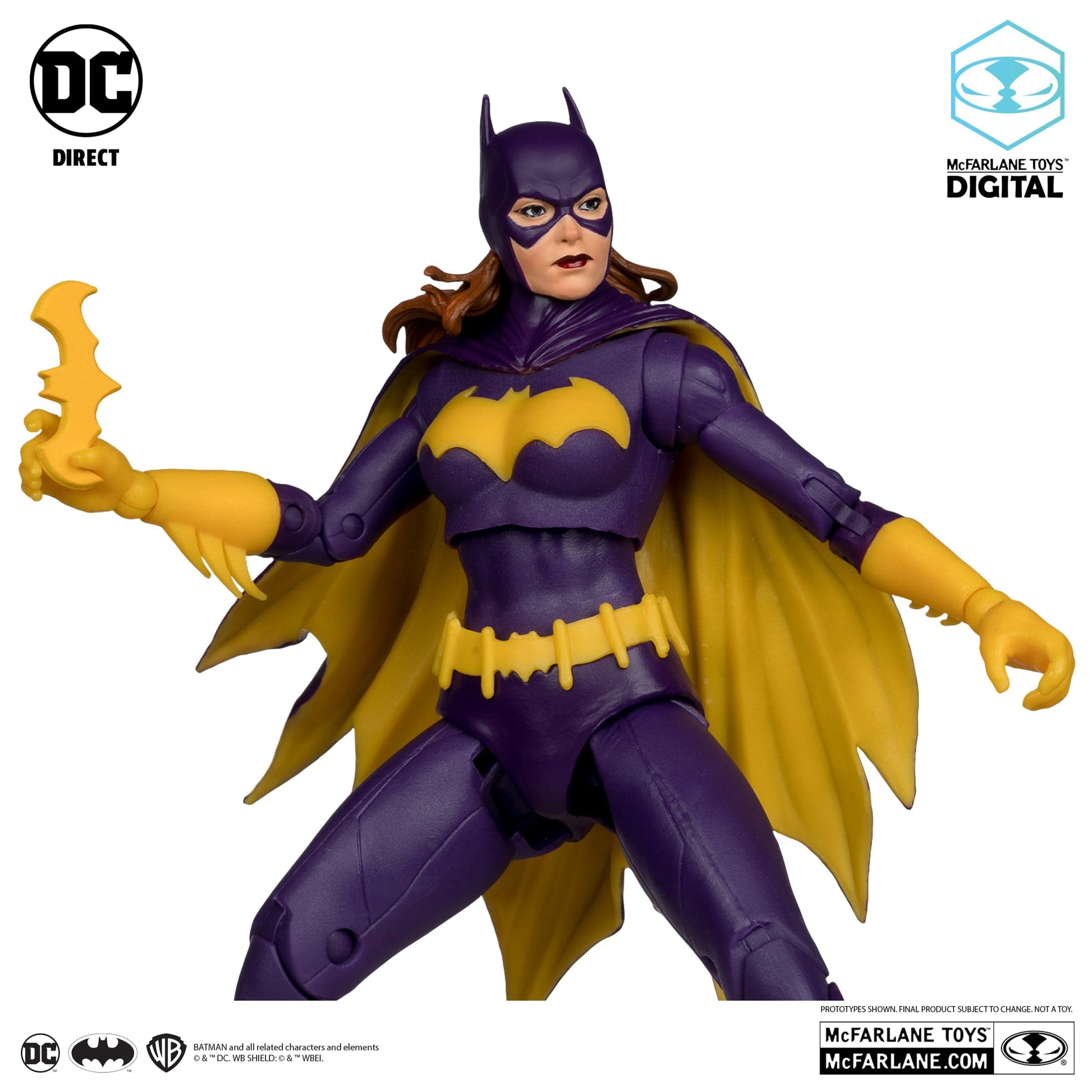 McFarlane Toys DC Direct Batgirl Purple Costume DC Classic
