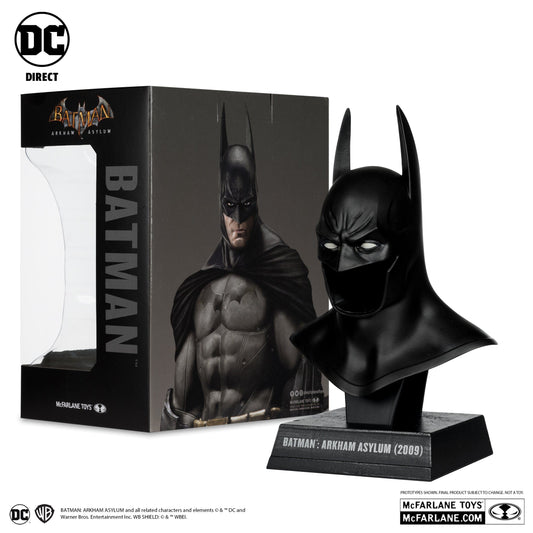 McFarlane Toys DC Direct Batman Arkham Asylum 1:3 Replica Cowl