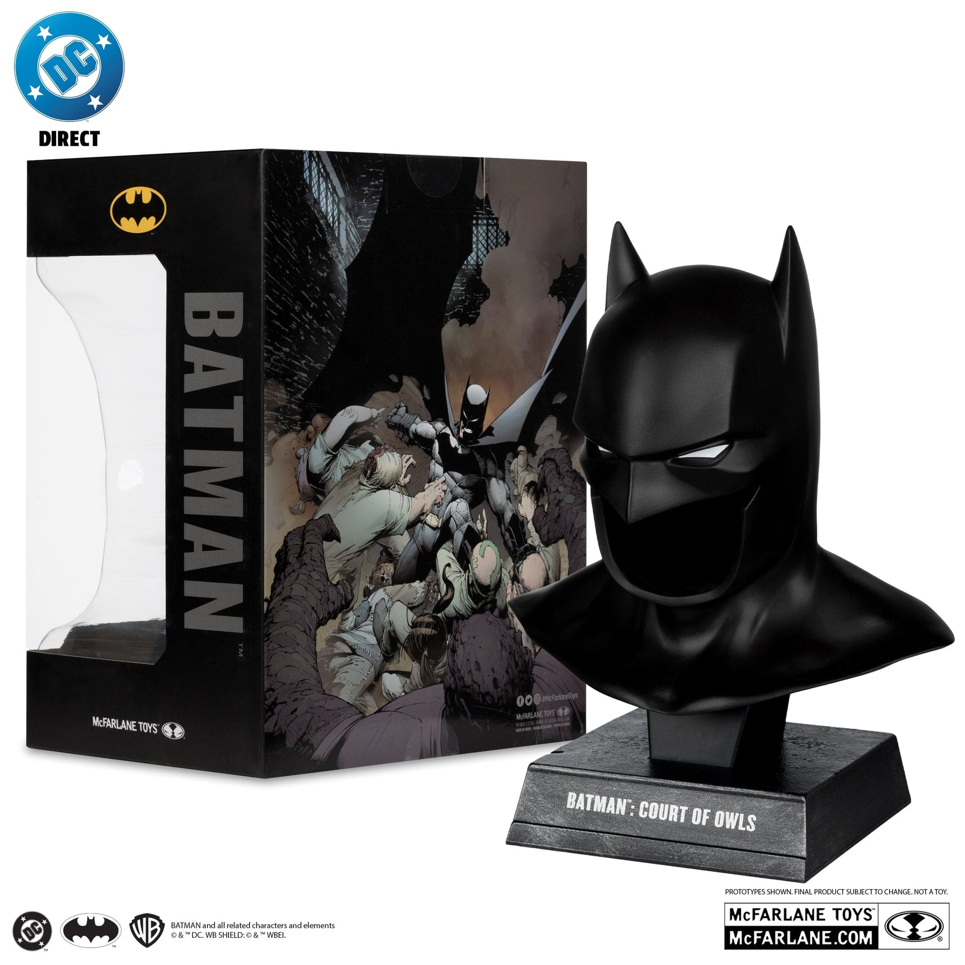 McFarlane Toys DC Direct Batman Court Of Owls The New 52 1:3 Scale replica Cowl
