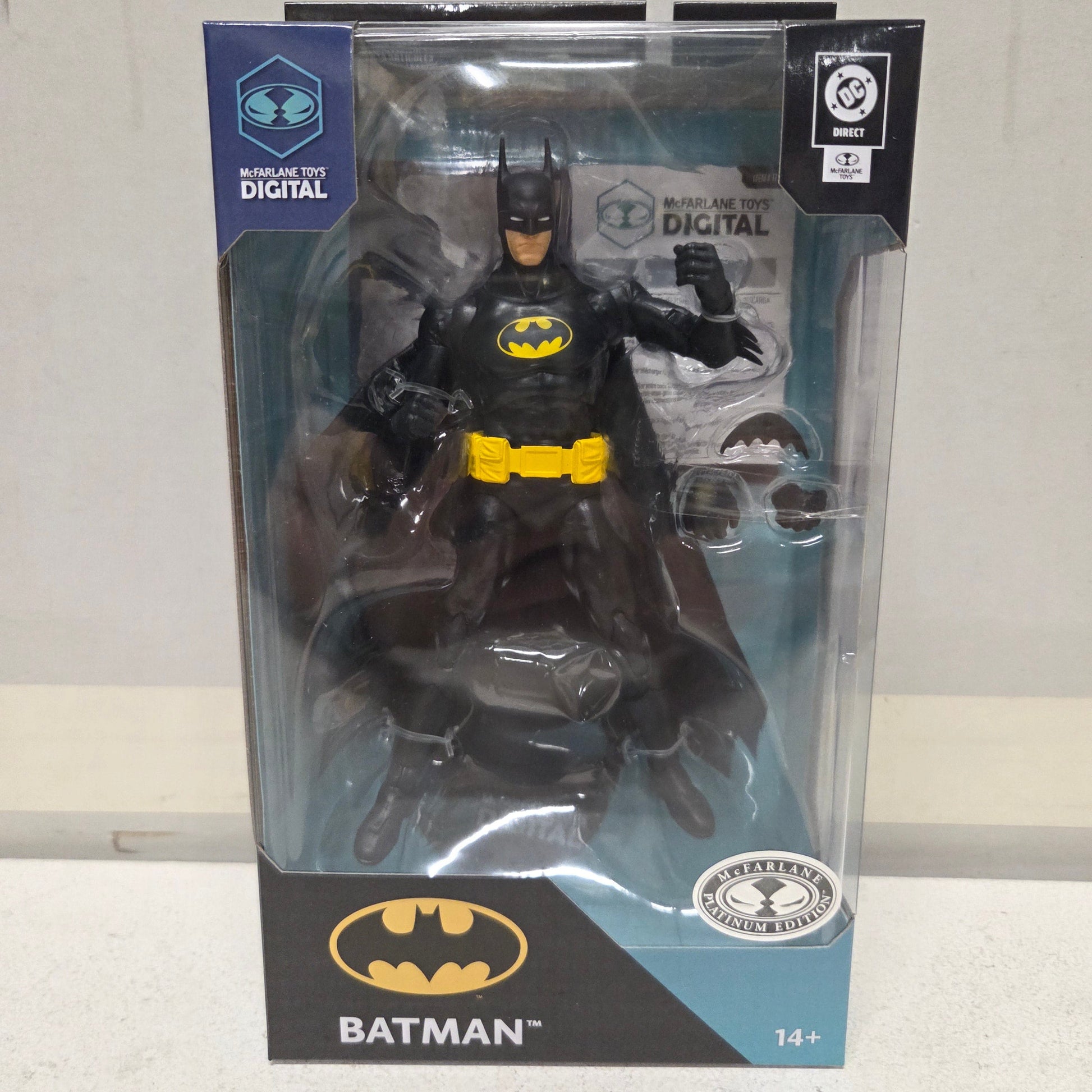 McFarlane Toys DC Direct Batman No Man's Land Digital Platinum Version