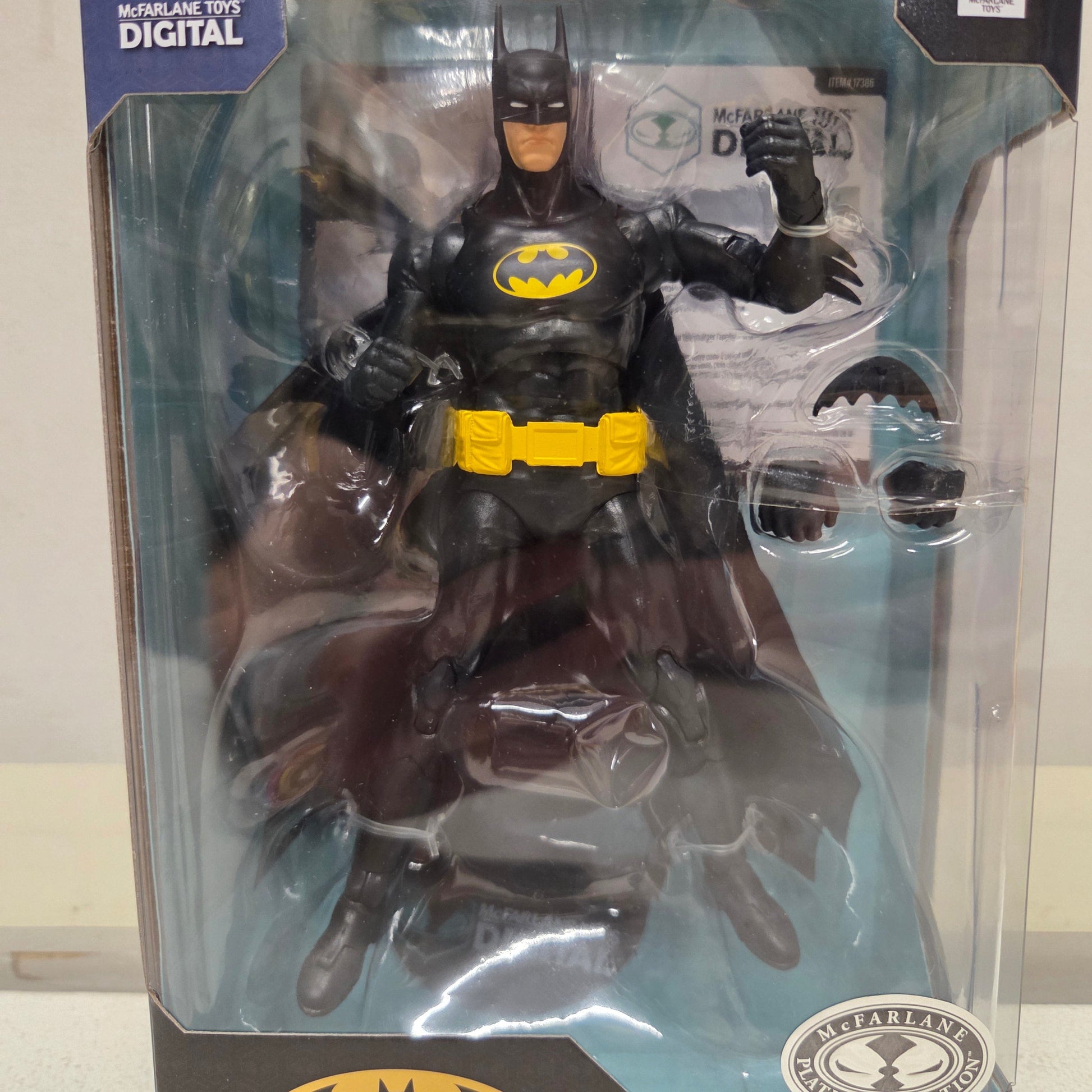 McFarlane Toys DC Direct Batman No Man's Land Digital Platinum Version