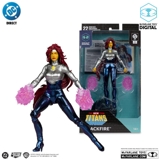 McFarlane Toys DC Direct Blackfire The New Teen Titans Action Figure