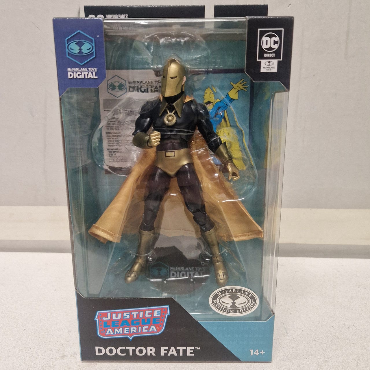 McFarlane DC Multiverse Dottor Fate Figura D'Azione 18 Cm, Injustice 3, 22 Punti Di Articolazione, Collezionabile