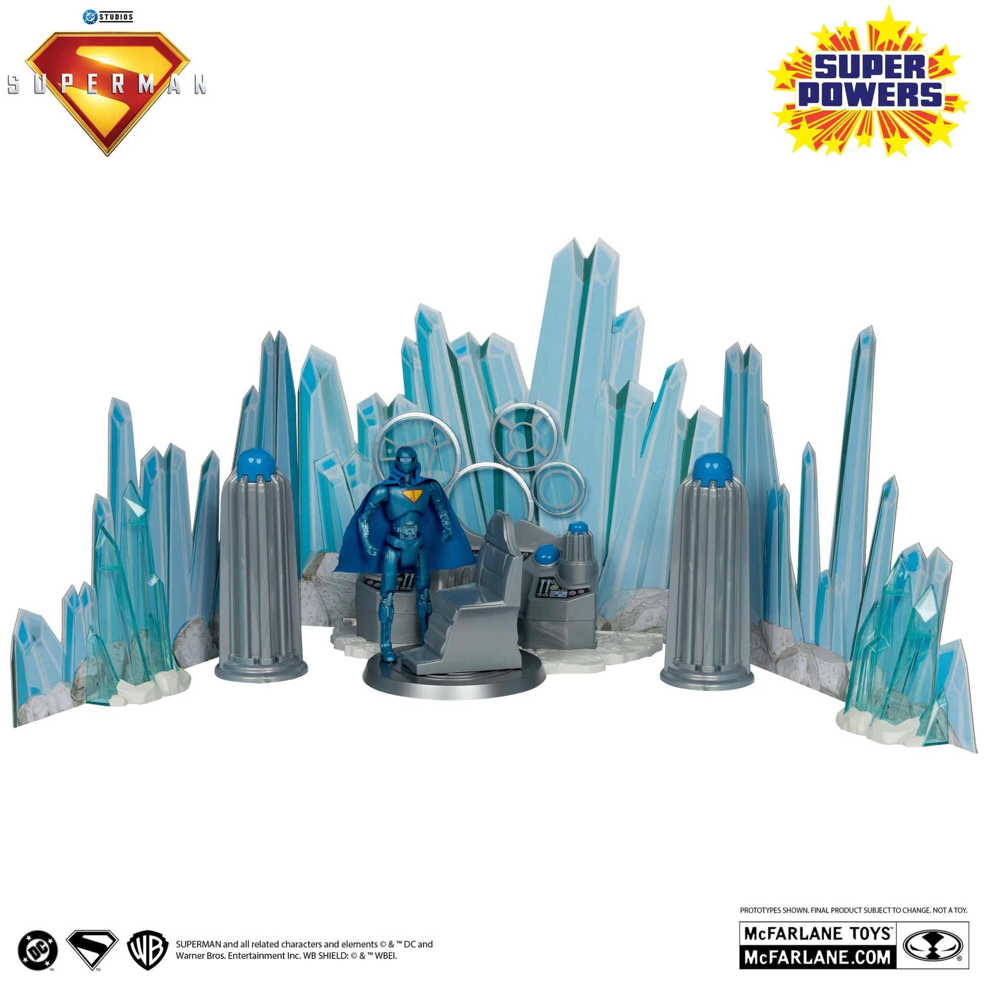 McFarlane Toys DC Direct Fortress Of Solitude With Robot