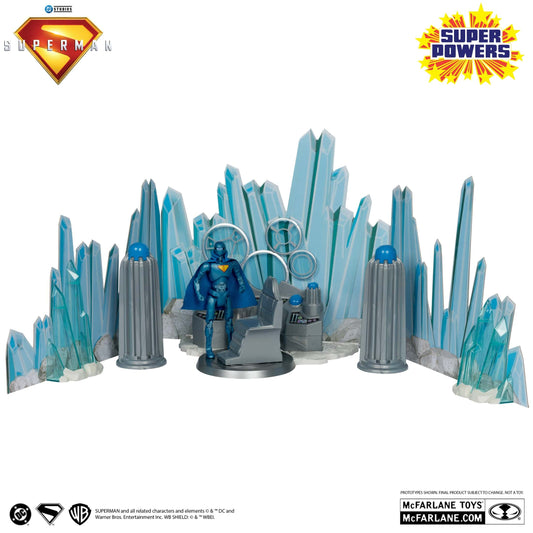 McFarlane Toys DC Direct Fortress Of Solitude With Robot