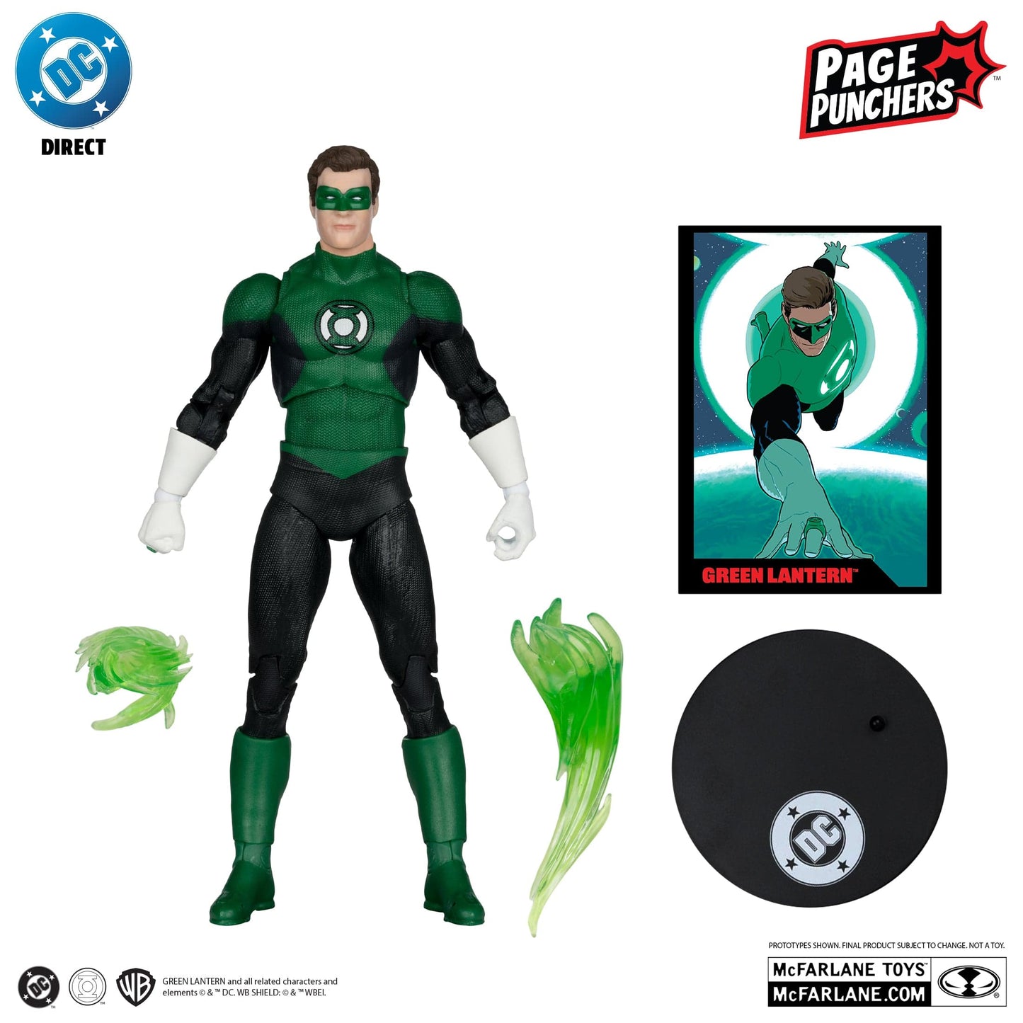 McFarlane Toys DC Direct Hal Jordan Green Lantern Green Lanterns #48 Page Puncher Action figure
