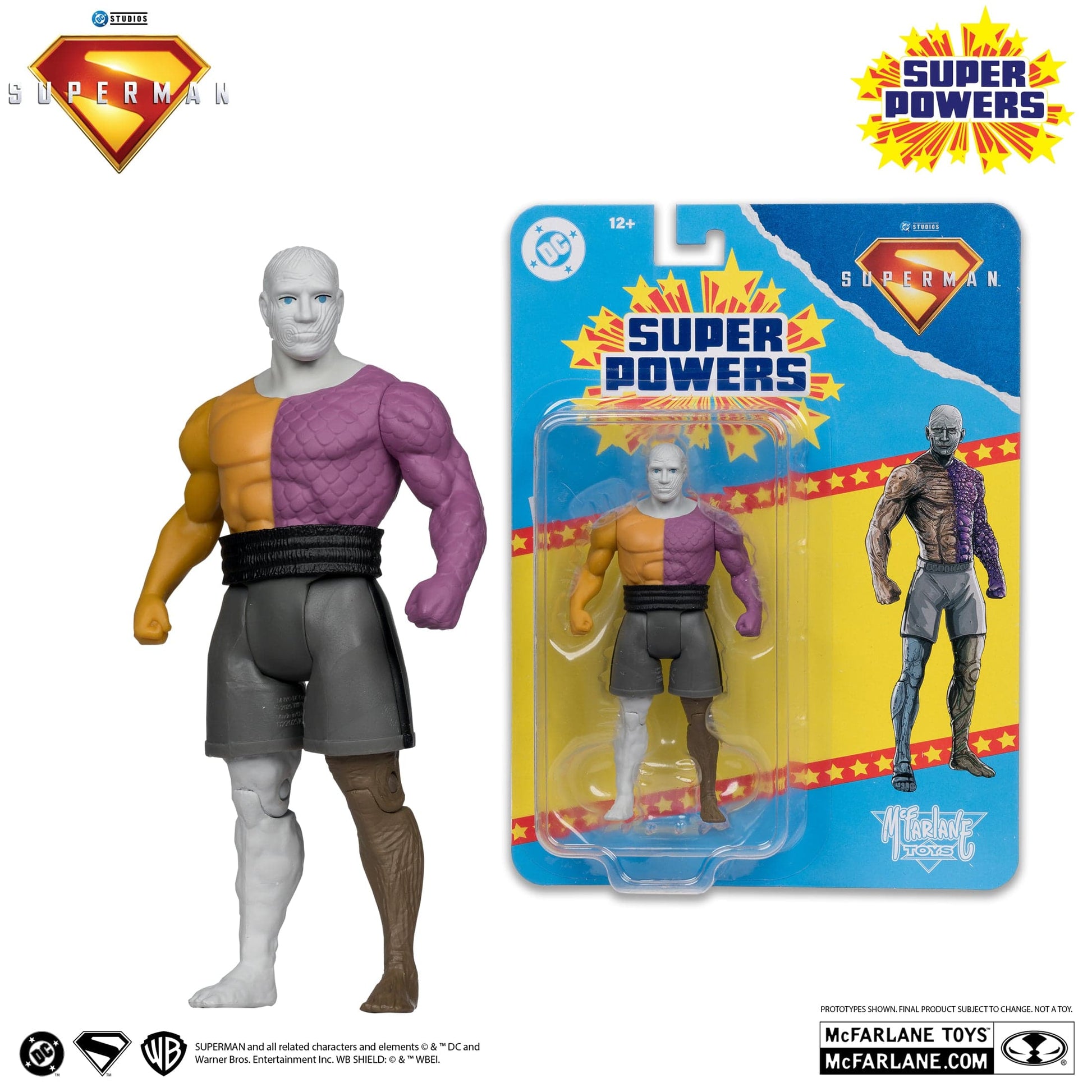 McFarlane Toys DC Direct Metamorpho Superman Movie Super Powers