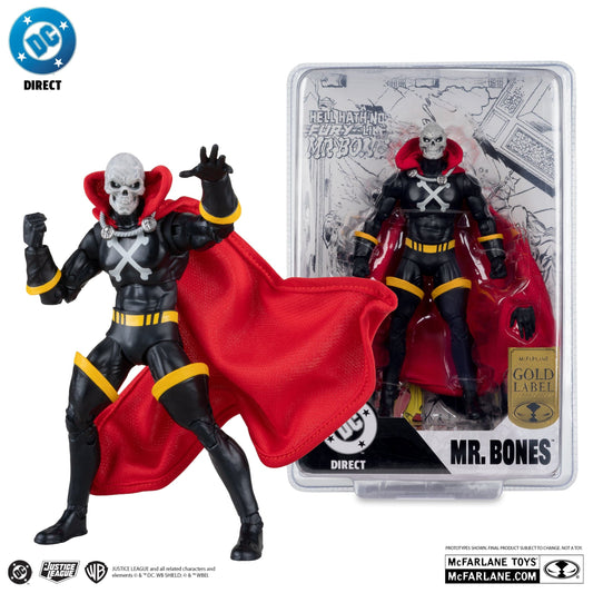 McFarlane Toys DC Direct Mr. Bones Infinity Inc #16 with Lithograph