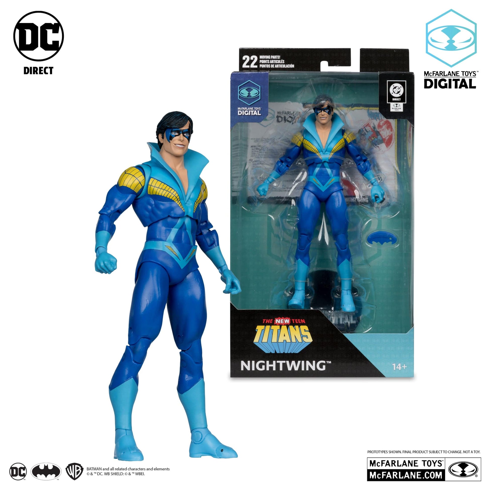 McFarlane Toys DC Direct Nightwing Teen Titans