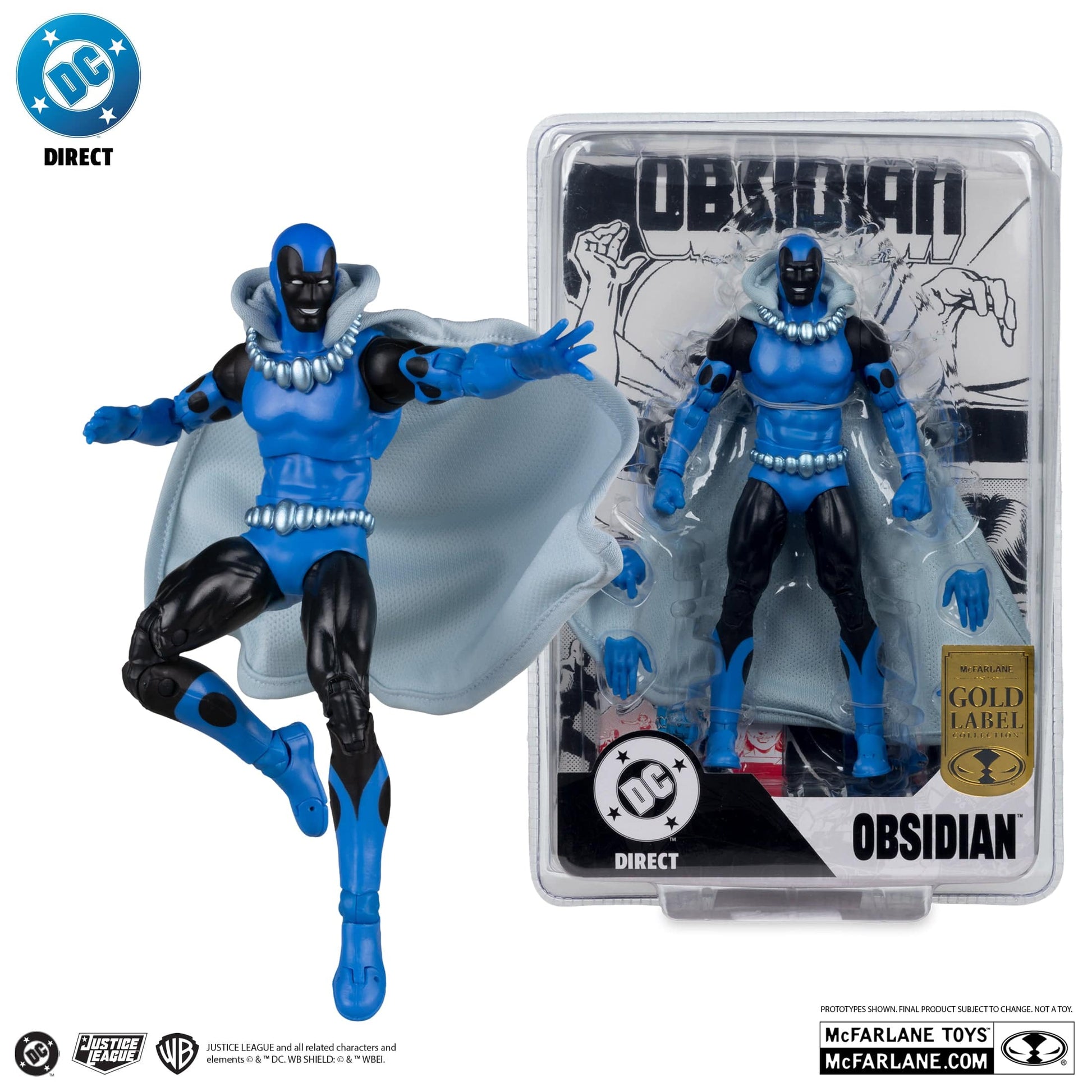 McFarlane Toys DC Direct Obsidian Infinity Inc #16 with Lithograph