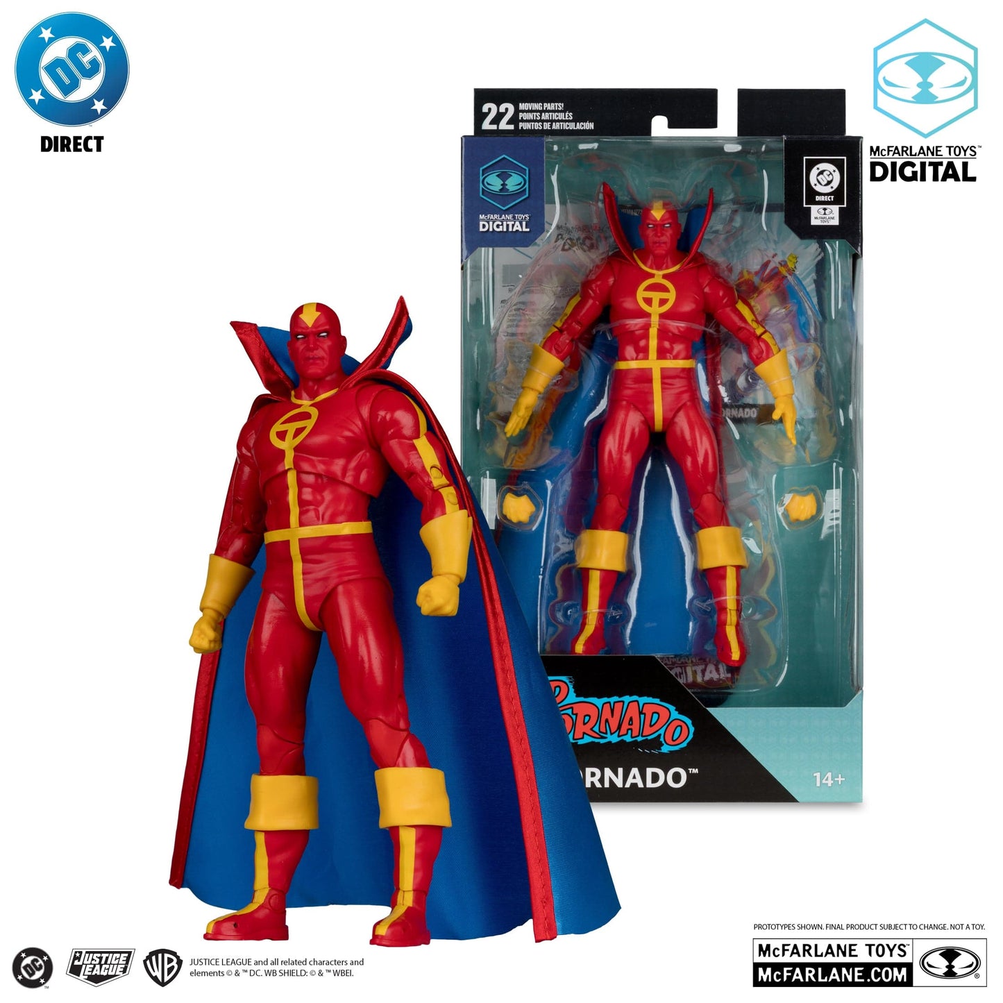 McFarlane Toys DC Direct Red Tornado DC The Bronze Age