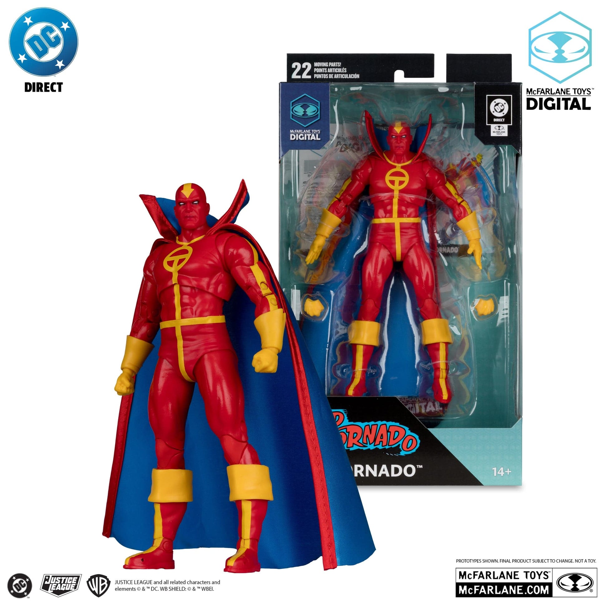 McFarlane Toys DC Direct Red Tornado DC The Bronze Age