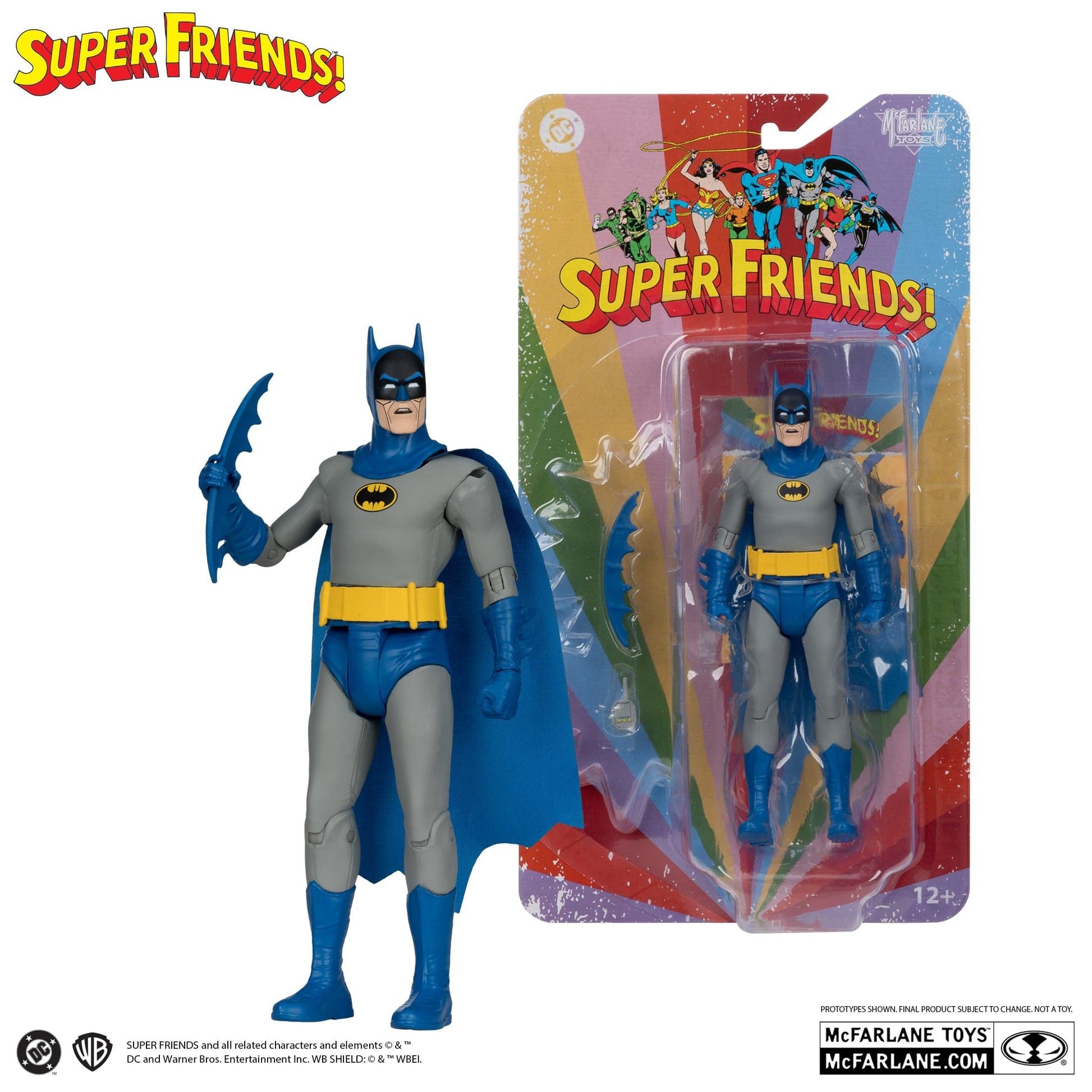 Mcfarlane Toys DC Direct Retro Bizzaro Batman Super Friends Action Figure