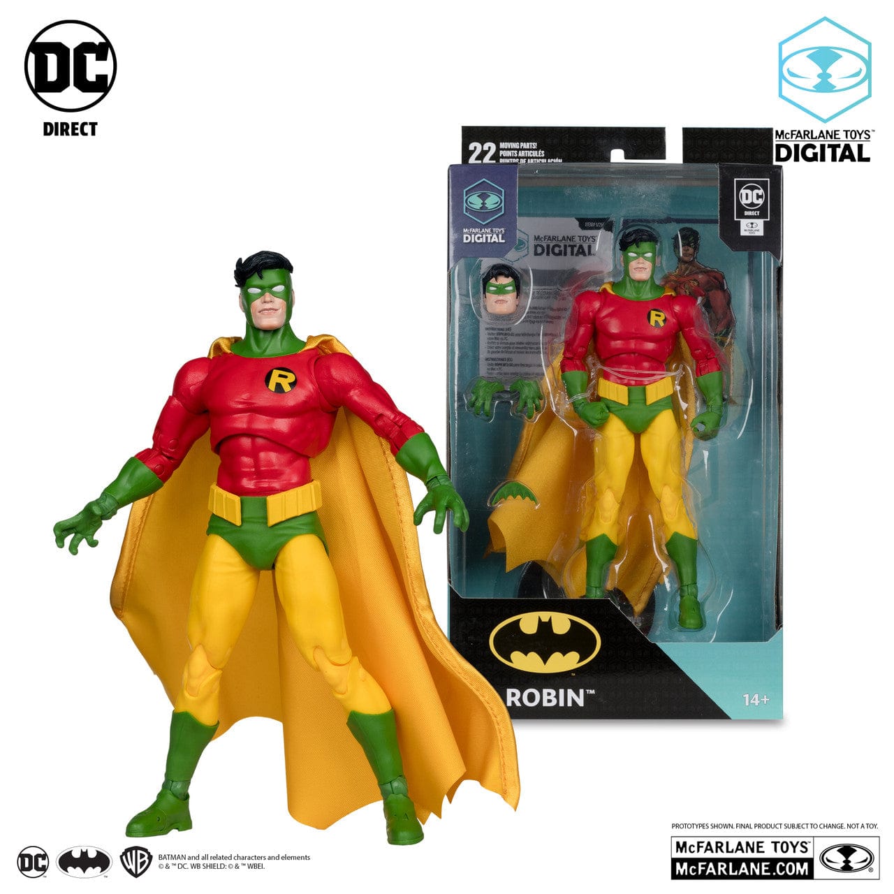 McFarlane Toys DC Direct Robin Crisis On Infinite Earths DC Digital